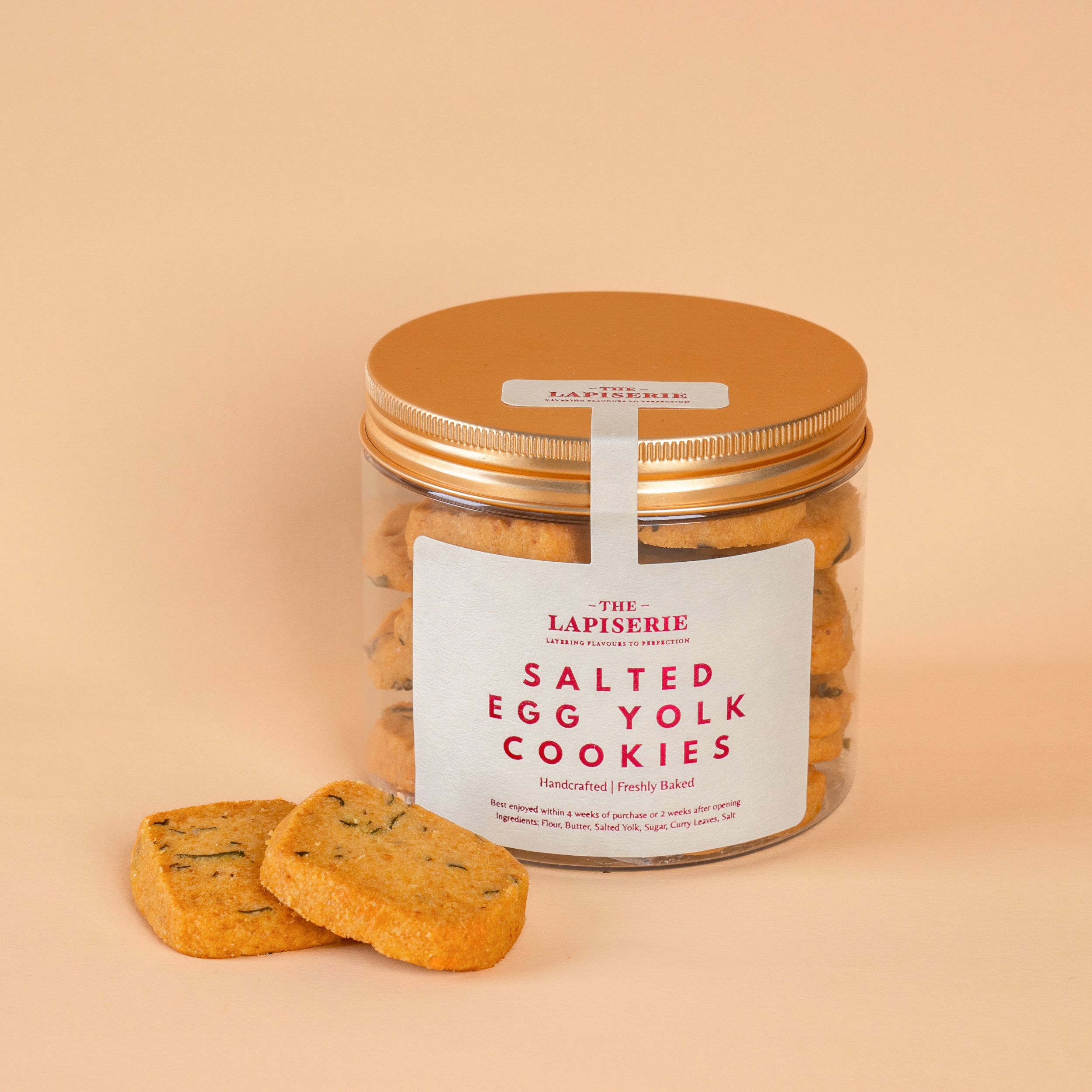 Salted Egg Yolk Cookies