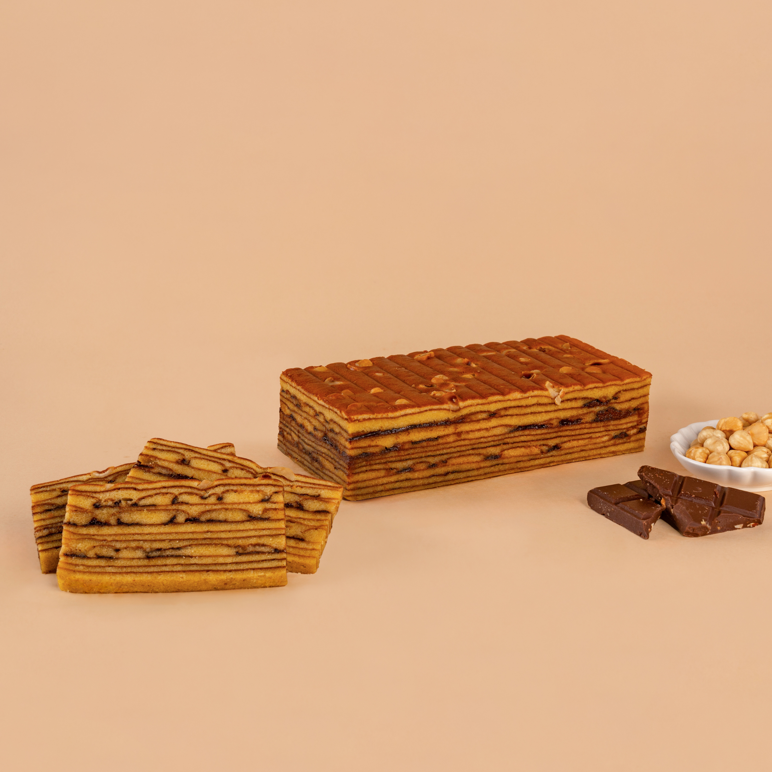 Hazelnut Nutella Lapis · Half